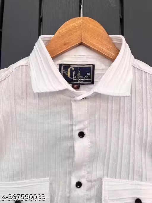 Men's Classy Double Pocket Shirt